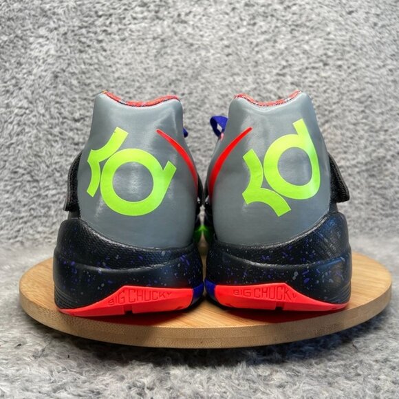Nike KD 4 \'Nerf\' Size 14 Men Basketball Concord Electric Green FQ8180-400